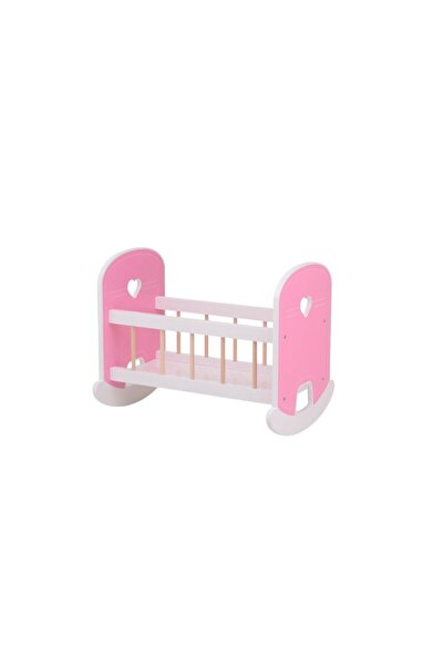 Baby Rose Patut balansoar, Baby Rose, Pentru papusi, Din lemn MDF, 36 x 6 x 3...