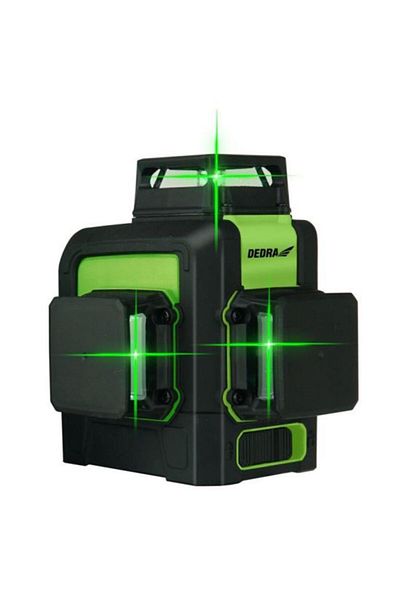 dedra Laser Level, 3D, Green, 30 m,