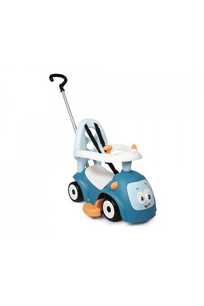 Smoby Vehicul ride-on, Smoby, 3 in 1, Cu maner parental si protectii laterale detasabile