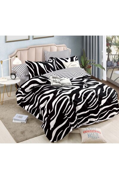 JOJO HOME Lenjerie de Pat Finet, 1 Persoana, 4 Piese