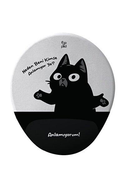 Flipped Anlamıyorum Bilek Destekli Mousepad