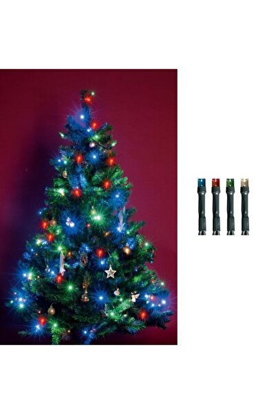 Home Ghirlandă cu 100 LED-uri, lumină statică, lungime 9,5 metri, interior, a...