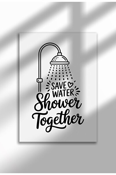 21mxm Imprimeu amuzant cu semn de baie – Poster umoristic cu toaletă, artă mu...