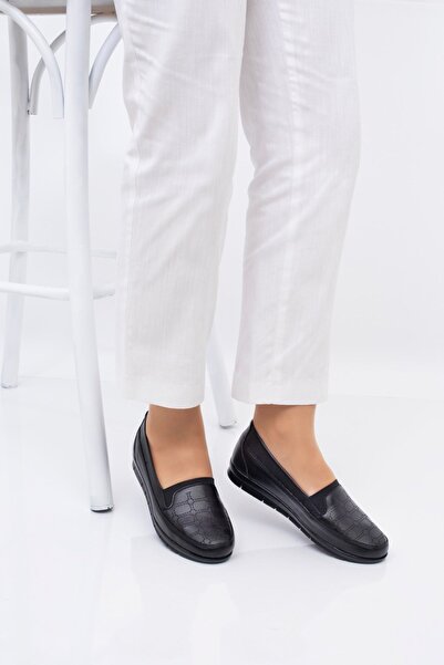 MERİSER Tam Ortopedik İçi Hakiki Deri Hafif Ve Rahat Günlük Anne Ayakkabısı