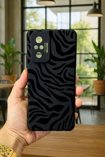 Vip Case حافظة هاتف Xiaomi Redmi Note 1O Pro ZEBRA من السيليكون الممتص للصدمات حافظة مطاطية كلاسيكية محمية 277