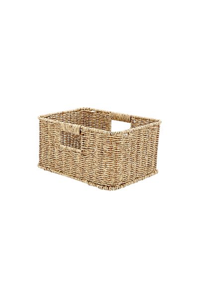Generic Rattan 10L storage basket 31*22*15 cm