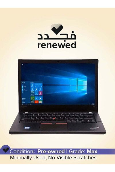 LENOVO Renewed - ThinkPad T470 Laptop With 14-Inch Display, Intel Core i5 Processor, 6th Gen, 16GB RAM, 256