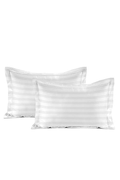AMBRA 3Pcs cotton comforter set 160*240 cm,white