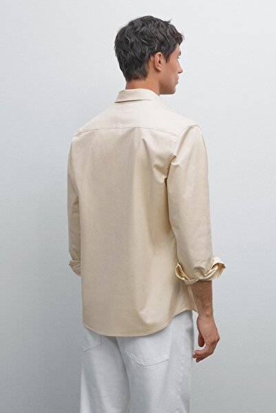 Massimo Dutti Regular fit streç gömlek