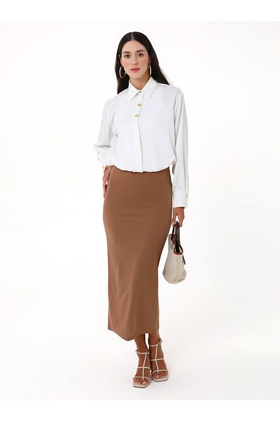 VAV Skirt - Camel -