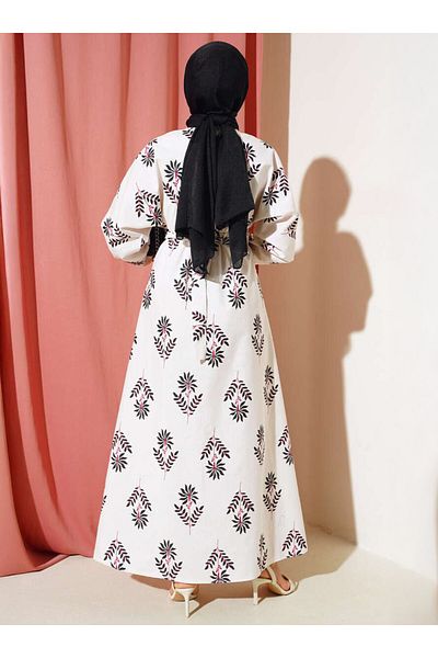 DEDEMAX Hijab Dress - Black -