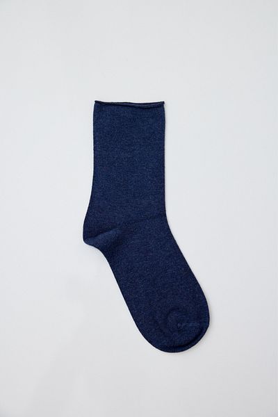 Katia&Bony Γυναικείες κάλτσες Basic Modal Navy Blue Melange