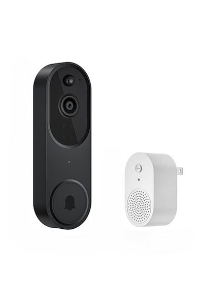 OEM Sonerie video inteligentă cu alarmă, detectare umană, vedere nocturnă, impermeabilă, wireless, sunet bidirecțional