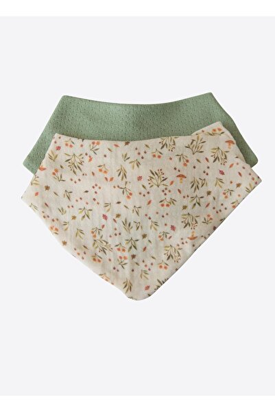 kitikate Organic Moty 2-Piece Apron Green