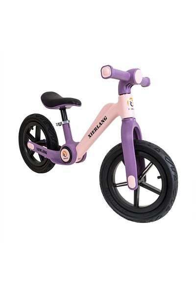 Z-Tools XIERLANG bicicletă de echilibru pliabilă pentru copii, roți de cauciuc și scaun reglabil, +3 ani ZTS8452
