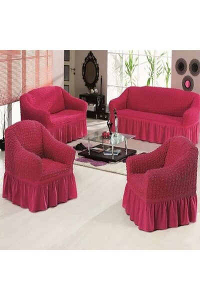 Inovius Set huse 4 piese, 3211 - huse canapele 3 locuri si 2 locuri, 2 fotoli...