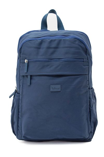NEMO BAGS Rucsac albastru unisex mediu, importat, compartiment pentru laptop pentru tineret, material impermeabil, 40x29x18cm
