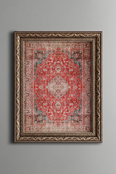 epiqart Halı Deseni - Vintage Desenli Çerçeve