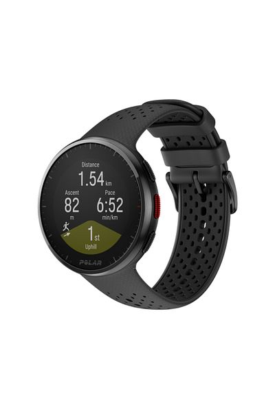 POLAR Monitor de activitate Pacer Pro, ecran Gorilla Glass de 1,2" (45 mm), GPS, Bluetooth, monitor de ritm cardiac
