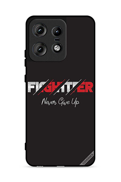 Covernex غطاء حماية لهاتف موتورولا إيدج 50 برو 5G - فايتر لا تستسلم أبدًا