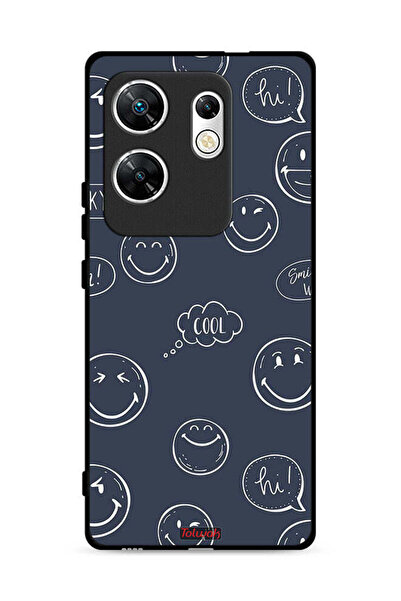 Tolwak غطاء حماية لهاتف Infinix Zero 30 4G برسومات وجوه رائعة