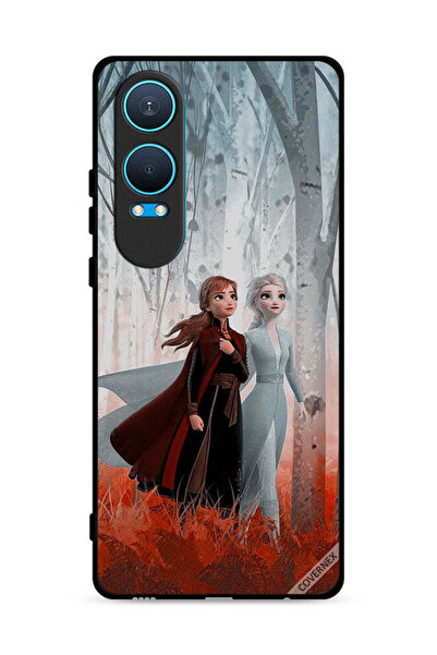 Covernex غطاء حماية لهاتف OnePlus Nord CE4 Lite 5G بنقشة Frozen Sisters