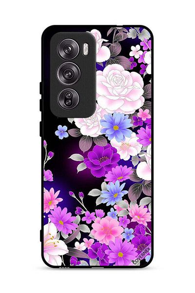 Covernex غطاء حماية لهاتف Oppo Reno12 Pro 5G بمزيج من الزهور