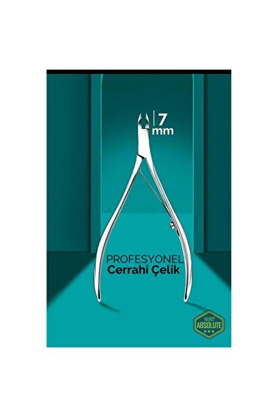 mk global Modacar 7 mm Manicure Pedicure Scissors - Flesh Scissors - Cuticle Cleaner Collet Professional Surgical Steel