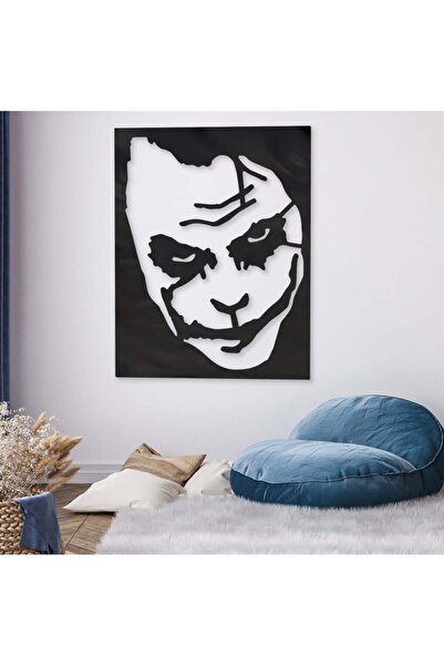 Marktna لوحة اكريلك اسود بنقشة الجوكر