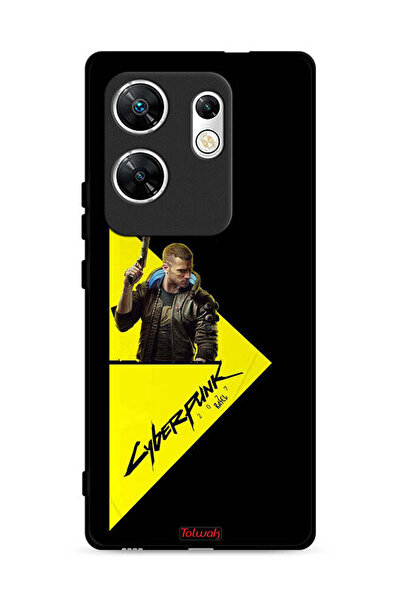 Tolwak غطاء حماية لجهاز Infinix Zero 30 4G بتصميم Cyberpunk 2077