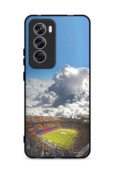 Covernex غطاء حماية لهاتف Oppo Reno12 5G بتصميم ملعب كرة قدم