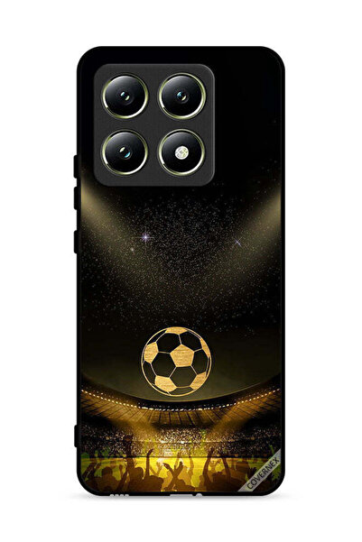 Covernex غطاء حماية لهاتف Xiaomi 14T 5G بخلفية فيلم كرة قدم كلاسيكية باللون ا...