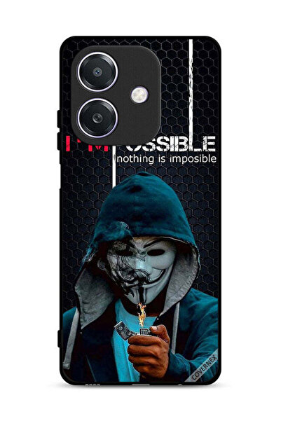 Covernex غطاء حماية لهاتف Oppo A3 5G - خلفية "أنا ممكن، لا شيء مستحيل"