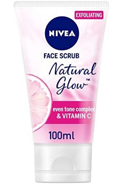 NIVEA Natural Fairness Face Scrub with Vitamin C, 100ml, for All Skin Types