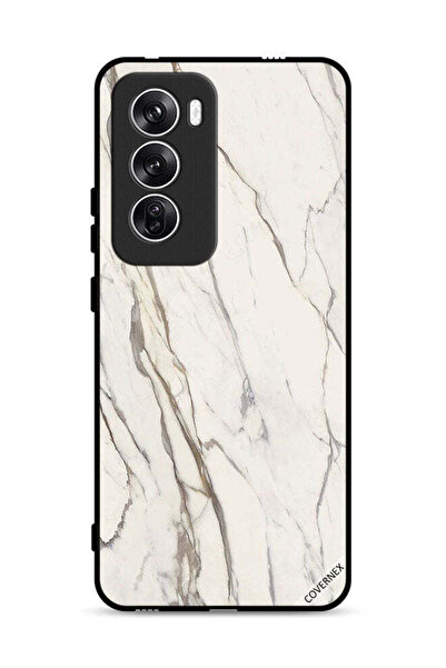 Covernex غطاء حماية لهاتف Oppo Reno12 5G بنمط رخامي