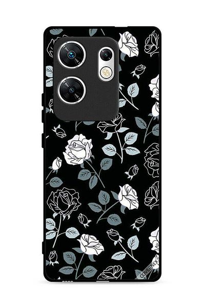 Covernex غطاء حماية لهاتف Infinix Zero 30 4G بنقشة زهور
