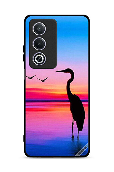 Covernex غطاء حماية لهاتف Oppo A3 Pro 5G بطبعة شوكة وطيور