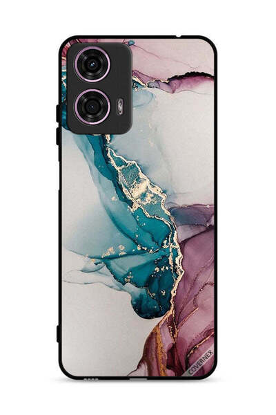 Covernex غطاء حماية لهاتف موتورولا موتو جي 24 4G بنمط متشقق