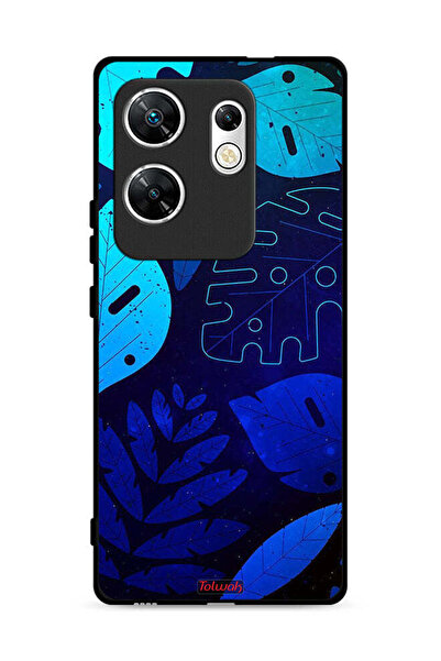 Tolwak غطاء حماية لهاتف Infinix Zero 30 4G بنقشة أوراق الشجر