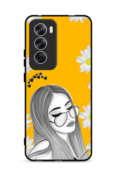 Covernex جراب حماية Oppo Reno12 5G بتصميم فن الفتاة