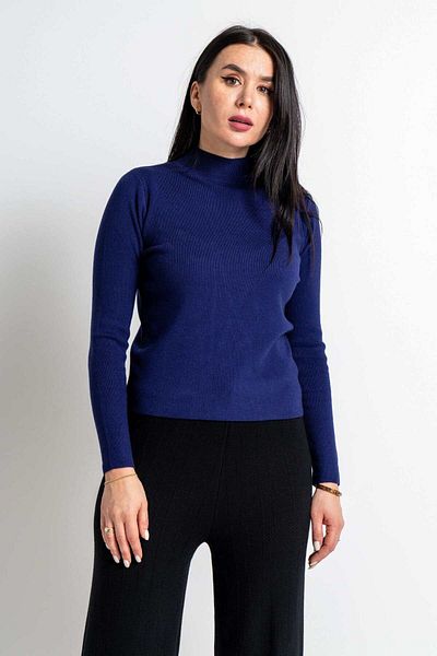 Nichii Woven Long Sleeve High Neck Blouse