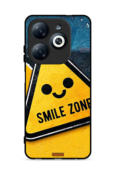 Tolwak غطاء حماية لهاتف Infinix Smart 8 4G Smile Zone