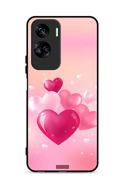 Tolwak غطاء حماية لهاتف Honor 90 Lite 5G برسومات قلوب جميلة