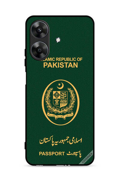 Covernex غطاء حماية لهاتف Realme Note 60 4G بنمط جواز سفر باكستاني