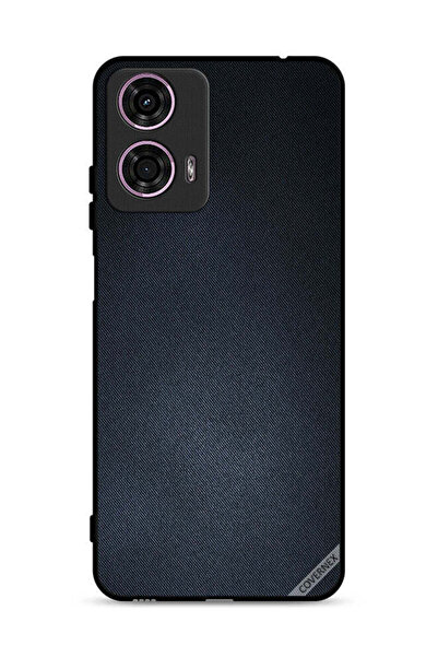 Covernex غطاء حماية لهاتف موتورولا موتو جي 24 4G بنقشة جينز