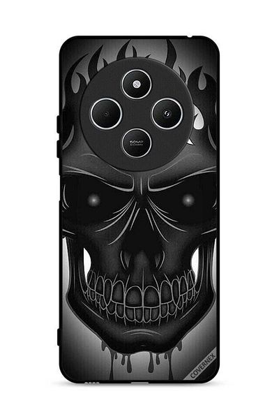Covernex غطاء حماية لهاتف Xiaomi Redmi 14C 4G برسومات جمجمة