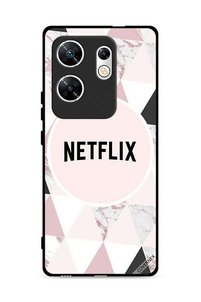 Covernex غطاء حماية لهاتف Infinix Zero 30 4G مع خلفية Netflix