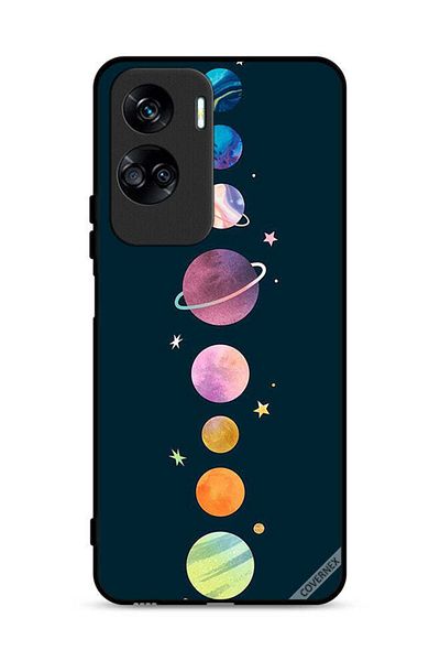 Covernex غطاء حماية لهاتف Honor 90 Lite 5G بتصميم Planets In Row