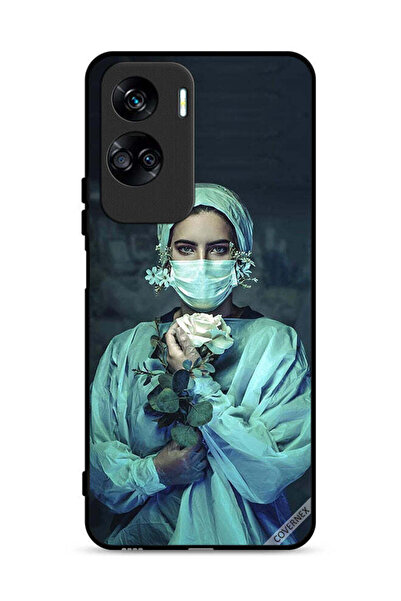 Covernex غطاء حماية لهاتف Honor 90 Lite 5G برسومات ممرضة
