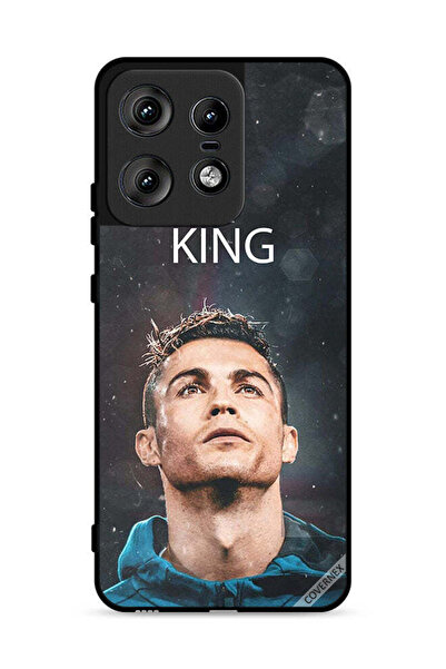 Covernex غطاء حماية لهاتف موتورولا إيدج 50 برو 5G رونالدو الملك